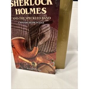 Sherlock Holmes and the Speckled Band: A Mystery Jigsaw Puzzle, 1000 Pieces
